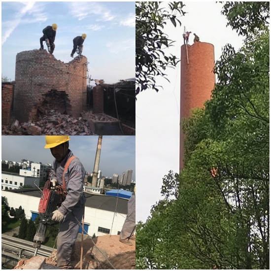 煙囪人工拆除公司：專業(yè)拆除技術的精益求精
